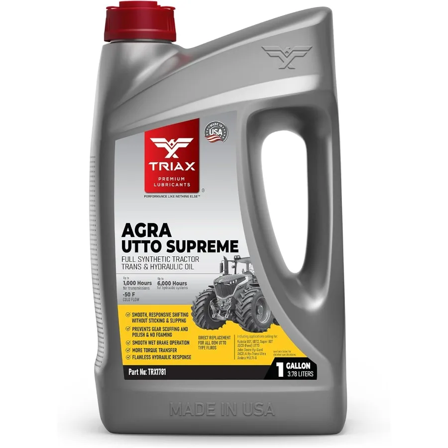 

Полностью синтетический трактор Agra UTTO Supreme GL4 с гидравлической трансмиссией и дифференциальной жидкостью для всех OEM-совместимых с John