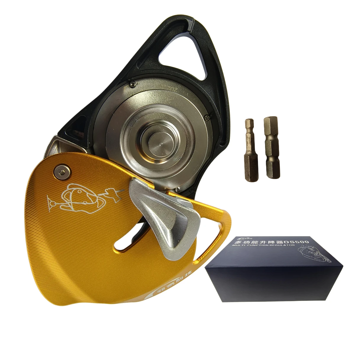 DS500 Load 250kg lifting/lowering device Lifting Hoisting Anti Fall Raising Descent Device，Raise/lower goods or personnel