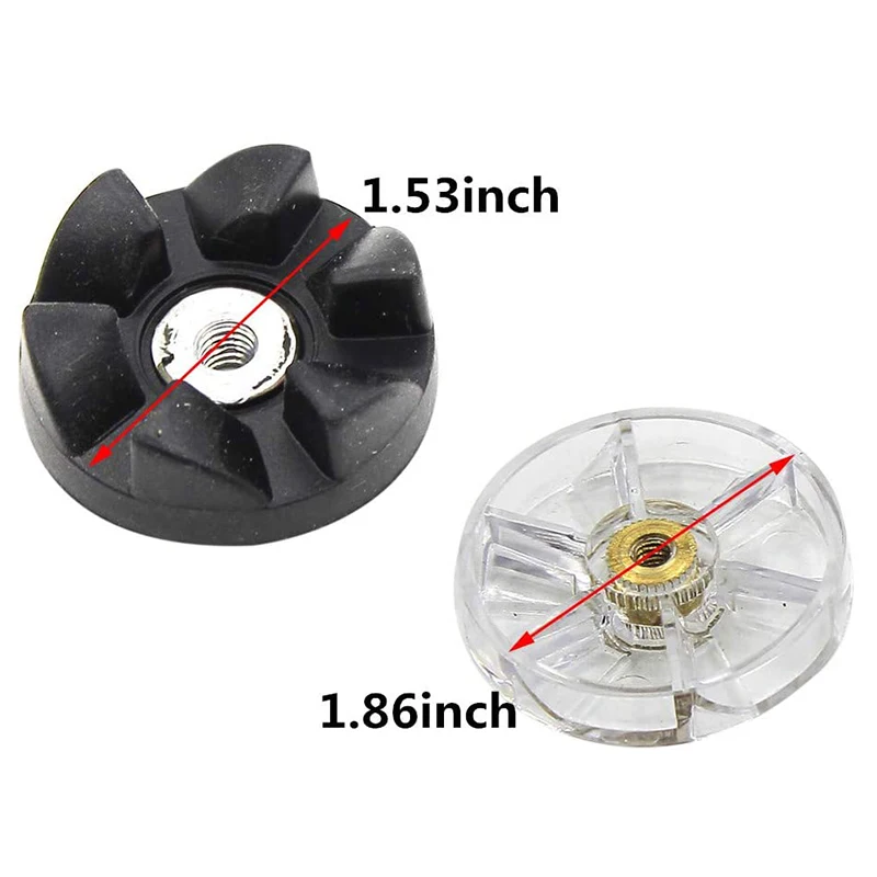 4 Pack Replacement Parts Gears,Compatible for Nutri 600W 900W Blender Juicers