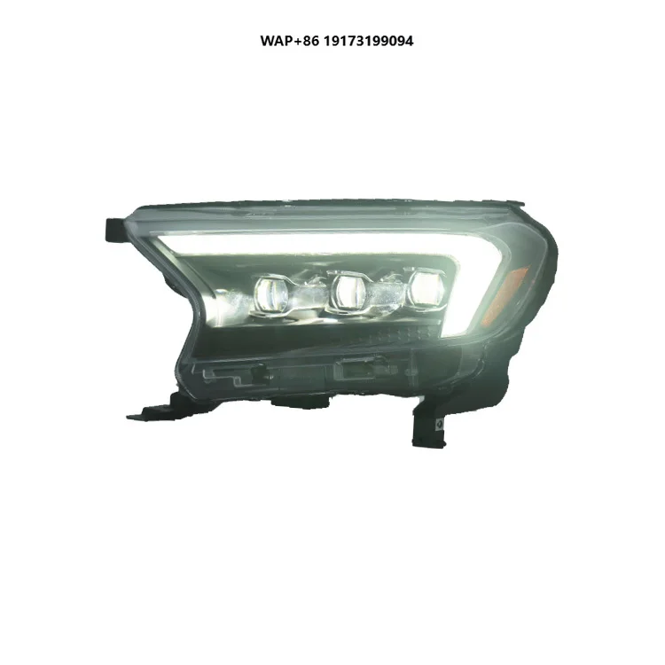 

Car Accessories Red Demon Eye HeadLight Front Bumper LED Headlights for-Ford Everest Ranger T7 T8 2016-2022