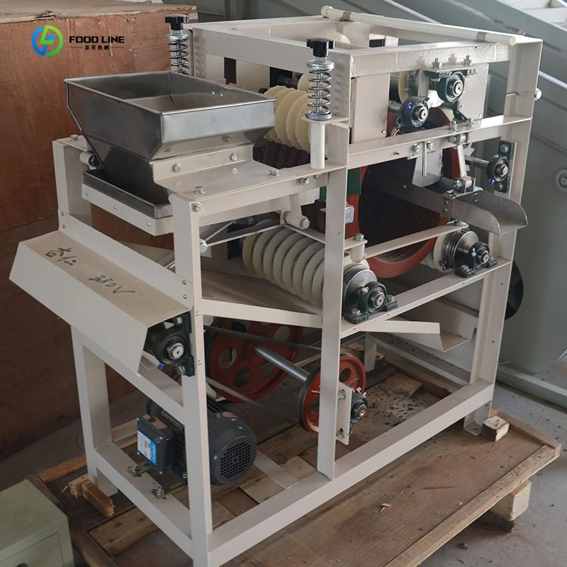 Industrial Dry Automatic Peanut Cashew Pine Nuts Kernels Red Skin Peeling Removing Machine FL Customized