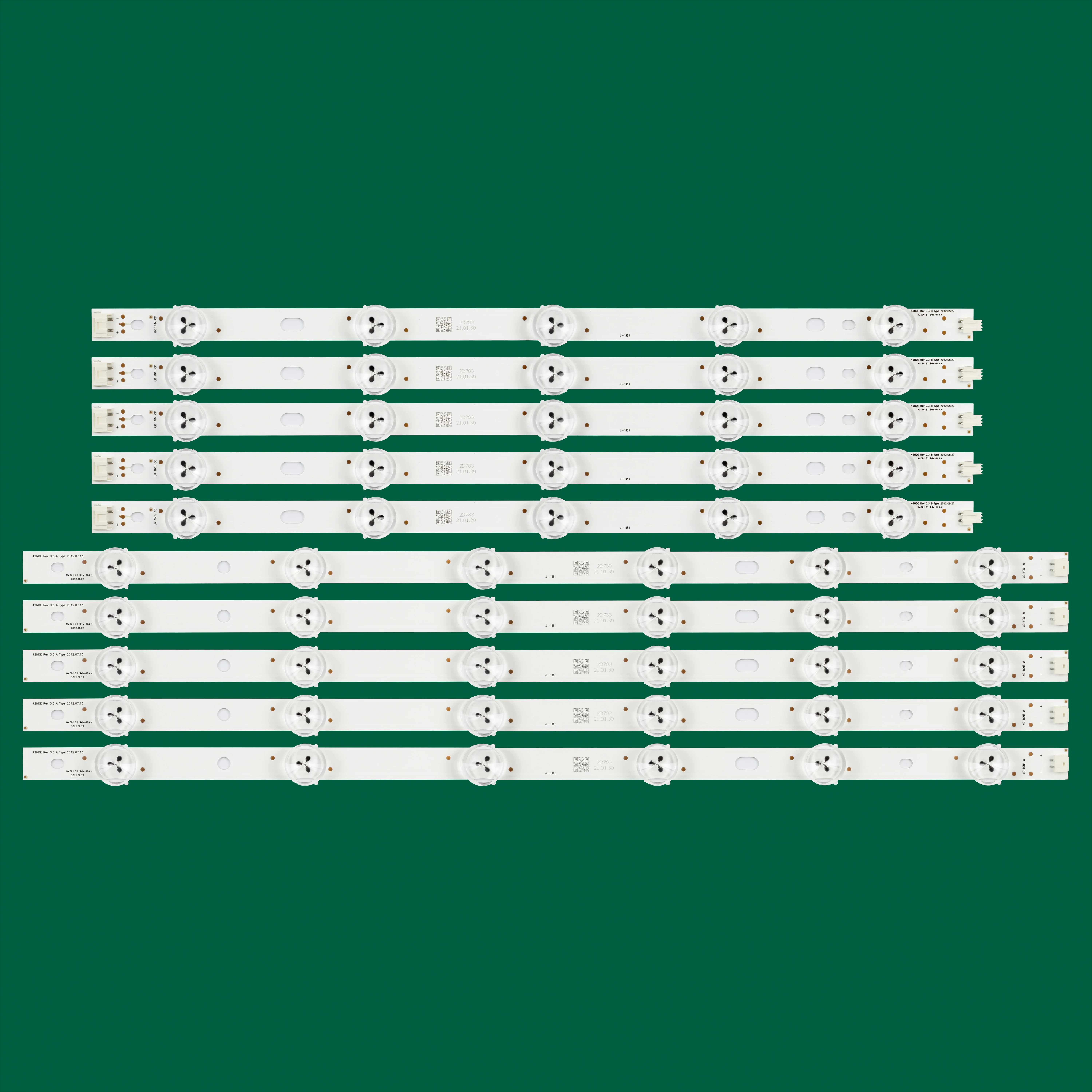 LED Backlight strip 11 lamp for innotek 42 NDE Rev 0.3 A B Type 42LN5100-CP 42LM3450 42LS345T 42LS3150-CA SVL420A60 A-TYPE B