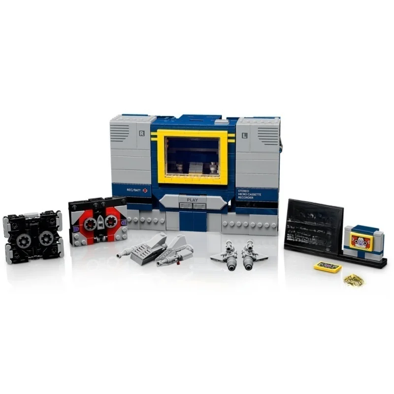 1505 peças blocos de construção criativos modelo robô azul, como presentes de aniversário para crianças, ação de graças e presentes de natal