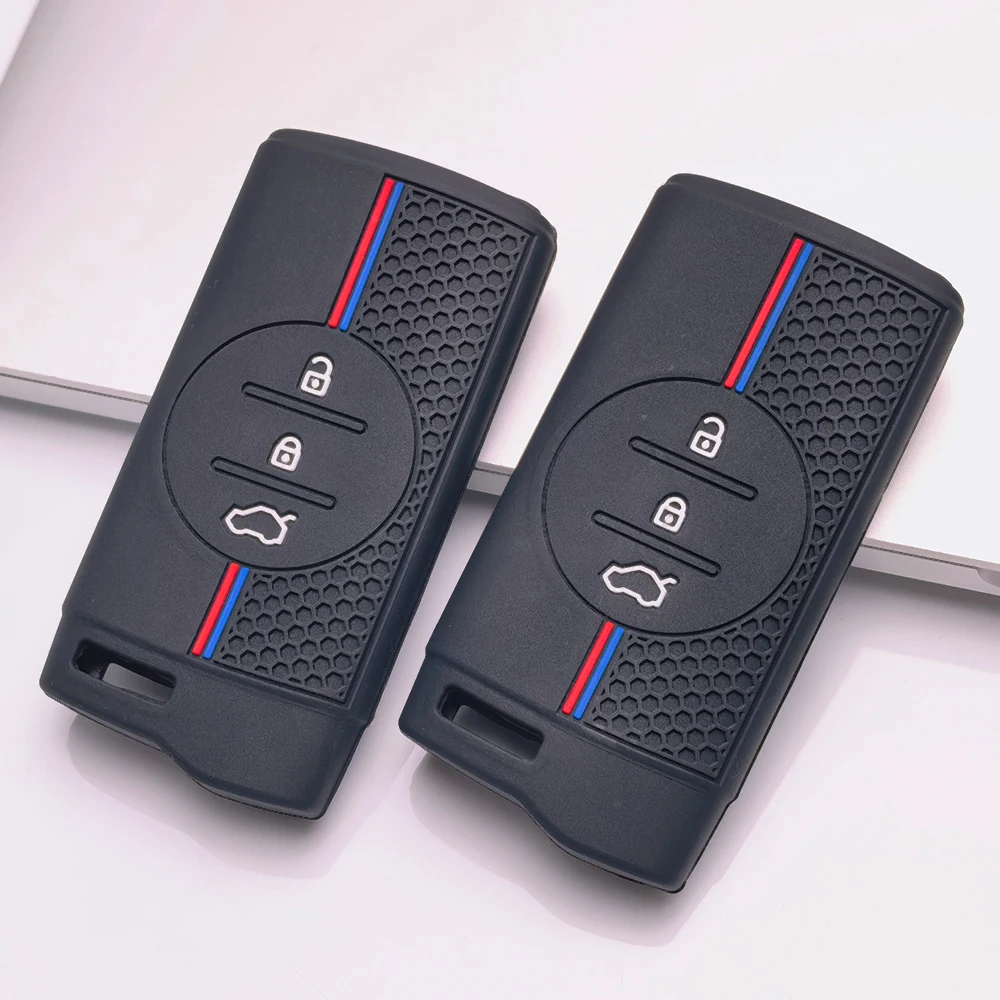 Honeycomb Silicone Car Key Fob Cover for Chery Tiggo 2 3X 4 5X 7 Pro 8 Pro Arrizo 5 Pro Gx EQ7 Exeed TX Anti Scratch Key Holder