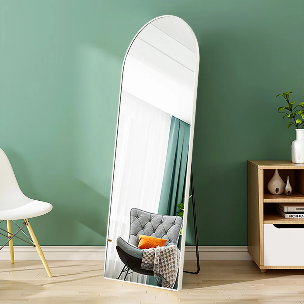 65 * 170Cm new fashion aluminum frame long bedroom furniture floor-to-ceiling full-body mirror