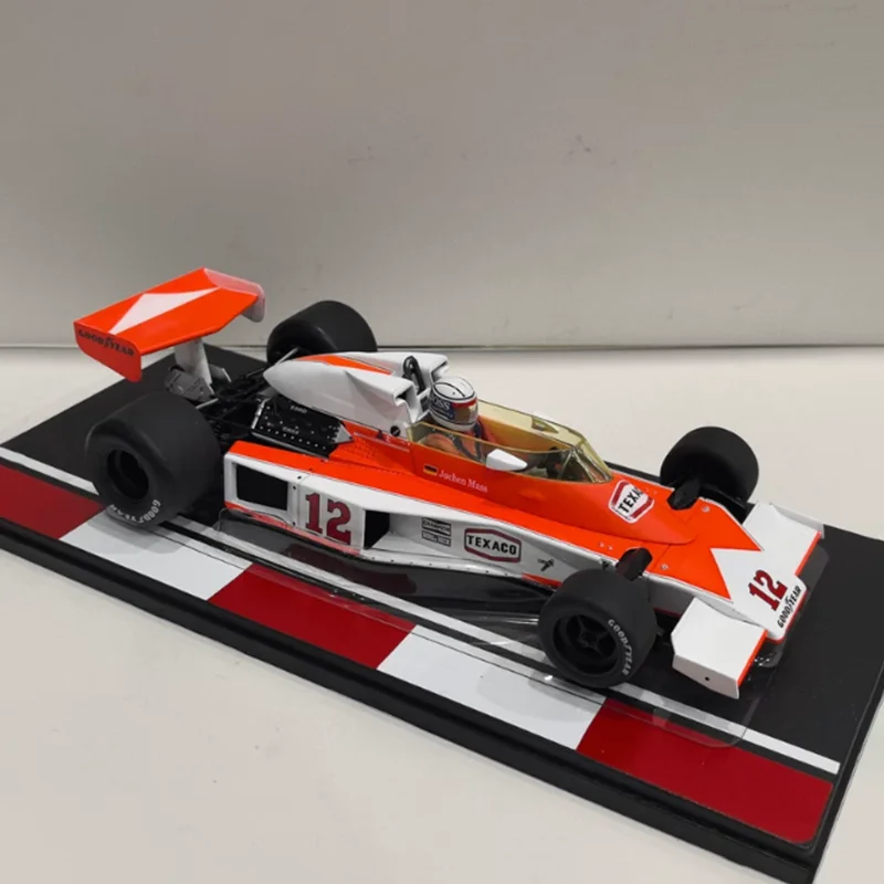 MCG 1/18 Scale M23 #12 1976 Car Model Alloy Static Collection Decorated Holiday Toy