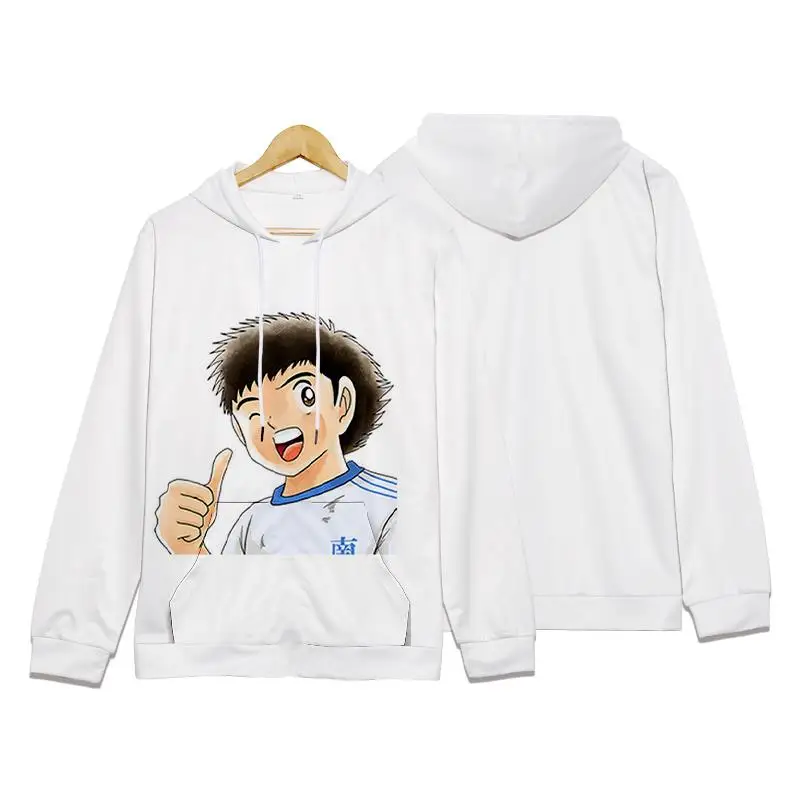 Felpe con cappuccio Hot Cartoon Anime Captain Tsubasa 3D Print ragazzi ragazze felpe moda Hip Hop felpa oversize con cappuccio bambini pullover