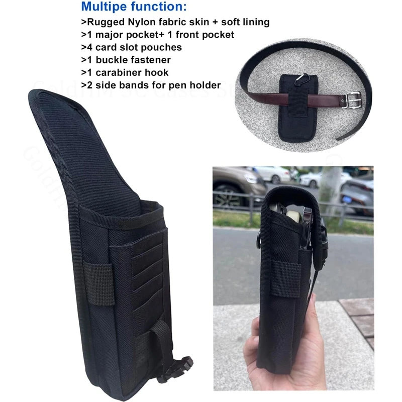 Multi-card Cover Waist Bag Phone Case Phone Pouch For Blackview BV4800SE BV8200 BV6200 Plus BV7300 BV8100 BV9300 BV4800 Pro Capa view 3