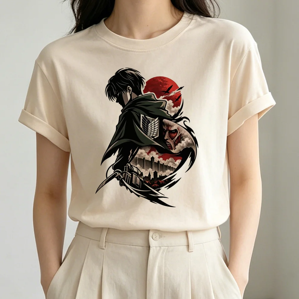 Attack on Titan tshirt teen funny kawaii cutecore y2k streetwear t-shirt graphic meme aesthetic gyaru
