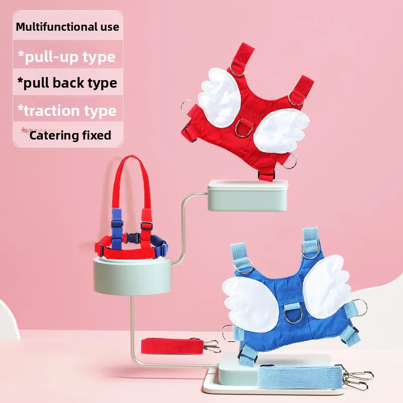 Children's Anti-Lost Backpack Baby Safety Harness Leash Anti-Loss Walking Child School Bag Anti-Loss Rope Stroller Gadget