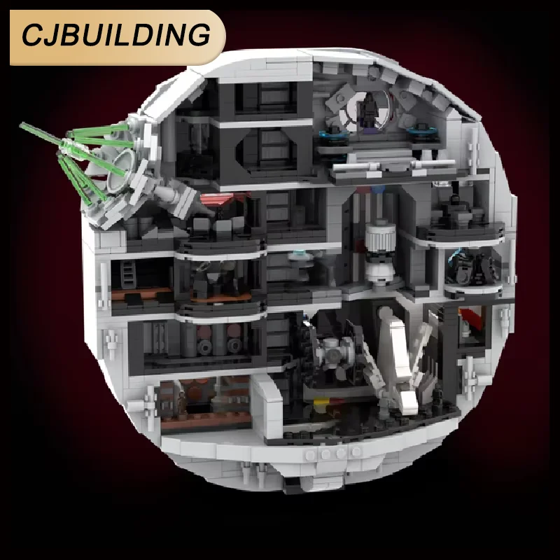 

1358pcs MOC Mini UCS Death Star Battle Model Building Blocks Christmas Gift Construction DIY Creative Toy MOC-240647