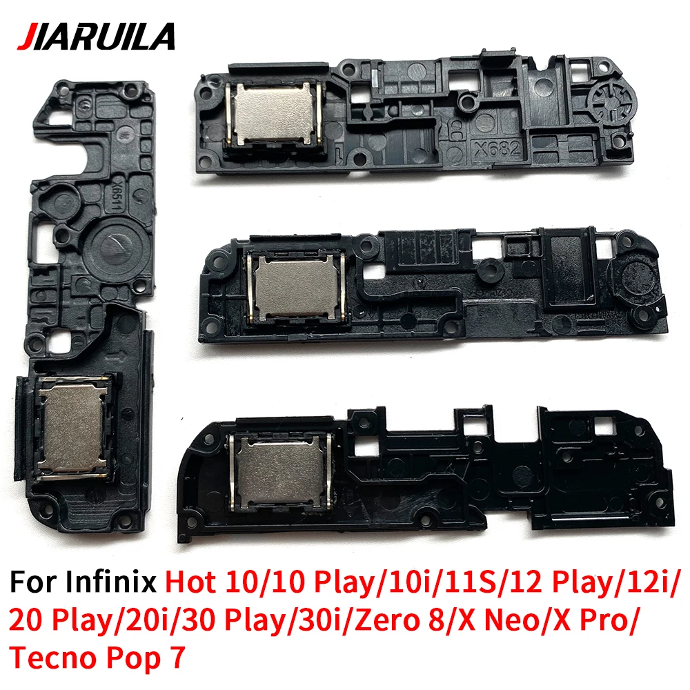 10Pcs New For Infinix Hot 10i 10 Play 11S 12 12i 20 20i 30 30i Pop 7 Zero 8 X Neo Pro Camon 19 Neo CH6i Buzzer Ringer Loud Speak