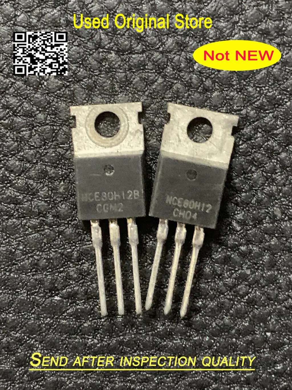 Used  1pcs NCE80H12 NCE80H11 80H12 TO-220 In Stock Original disassembly