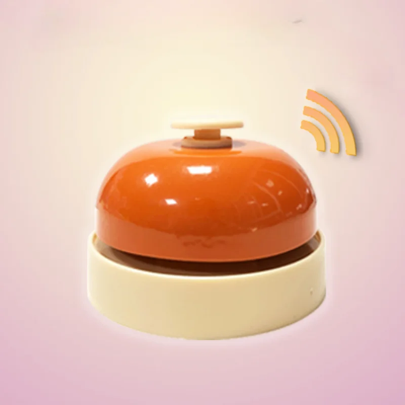 Multi-Functional Hand Press Bell - Great for Announcing Meals, Getting Attention & More