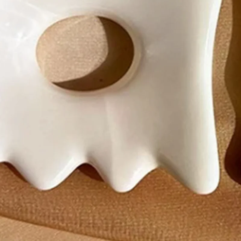 

Керамический скребок для лица, керамическая доска Гуаша, антивозрастной уход за кожей лица, уменьшение темных кругов, удаление морщин