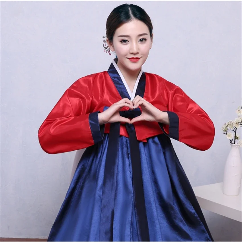 Women Hanbok Dress Korean Fashion Ancient Costumes Traditional Party Asian Palace Cosplay Performance Clothing 10Color