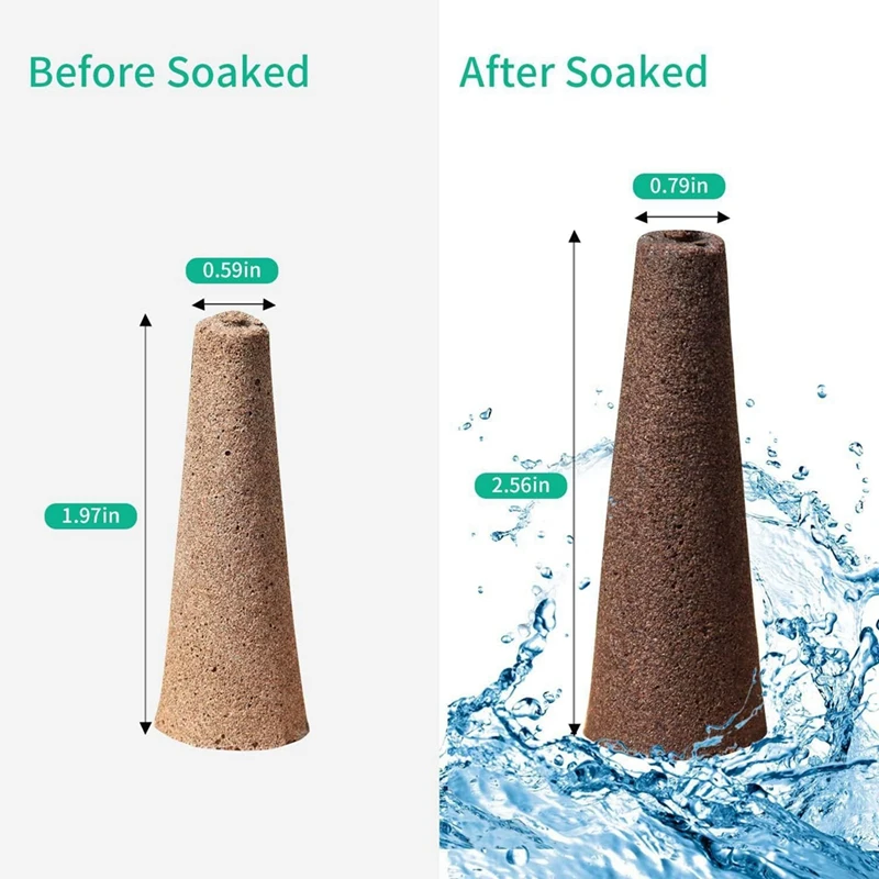 ABNO-Planting Sponges,Used In Hanging Gardens, Promoting Root Growth And Increasing Yield, Compatible With Hydroponic System.