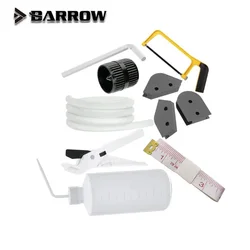 Barrow sert tüpler bükme kalıp kiti OD12/14/16mm akrilik/PMMA/PETG, PC su soğutucu aracı