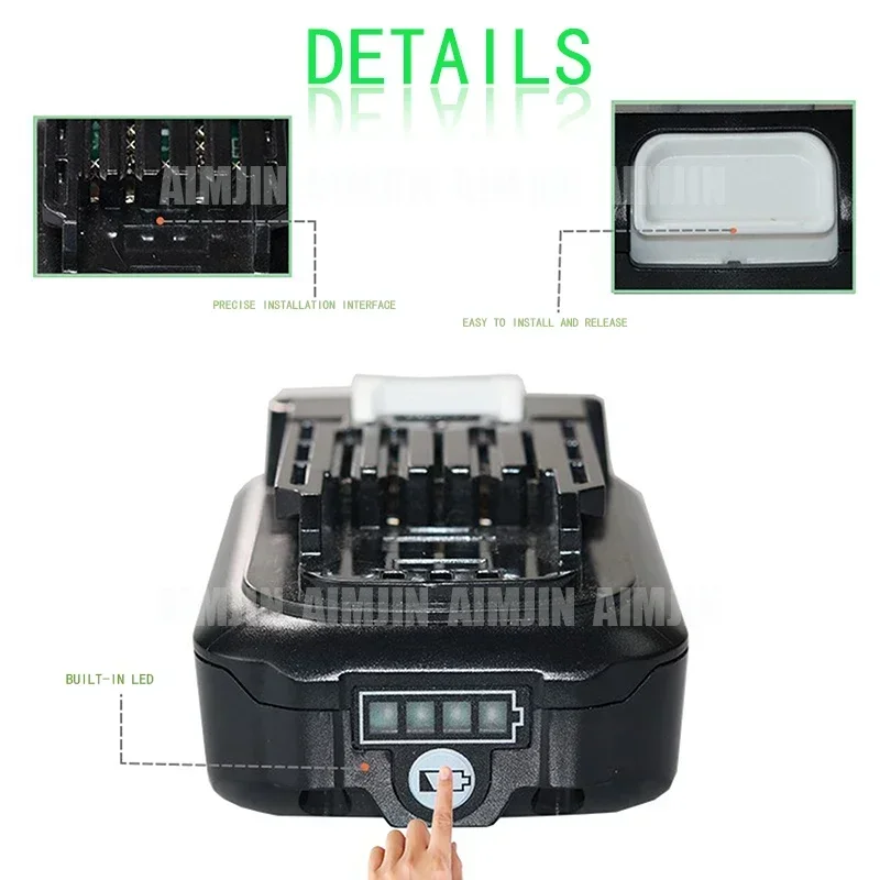 3000mAh 10.8V For Makita Electric tool battery197390-1 BL1015 1973901 BL1021B BL1041B BL1015B Li-ion Replace Battery