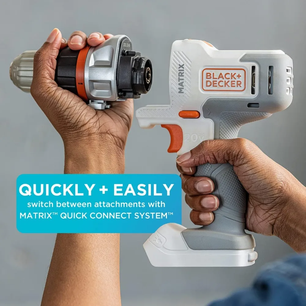 20V Cordless Drill and Driver Kit with White Design