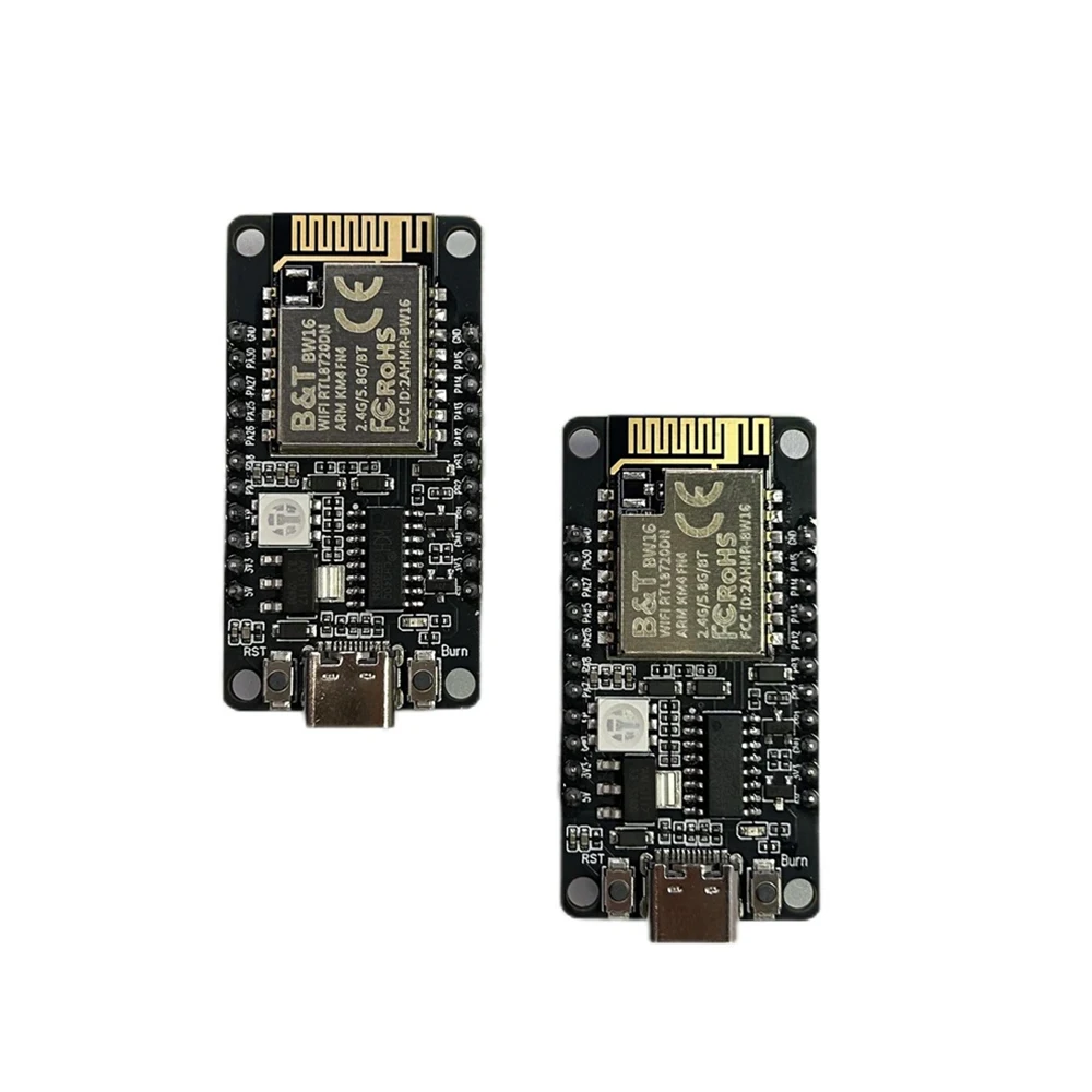 Dual-band WiFi + Bluetooth 5.0 IoT Core Board (BW16 RTL8720DN) | Suitable for Arduino and Smart Home Projects