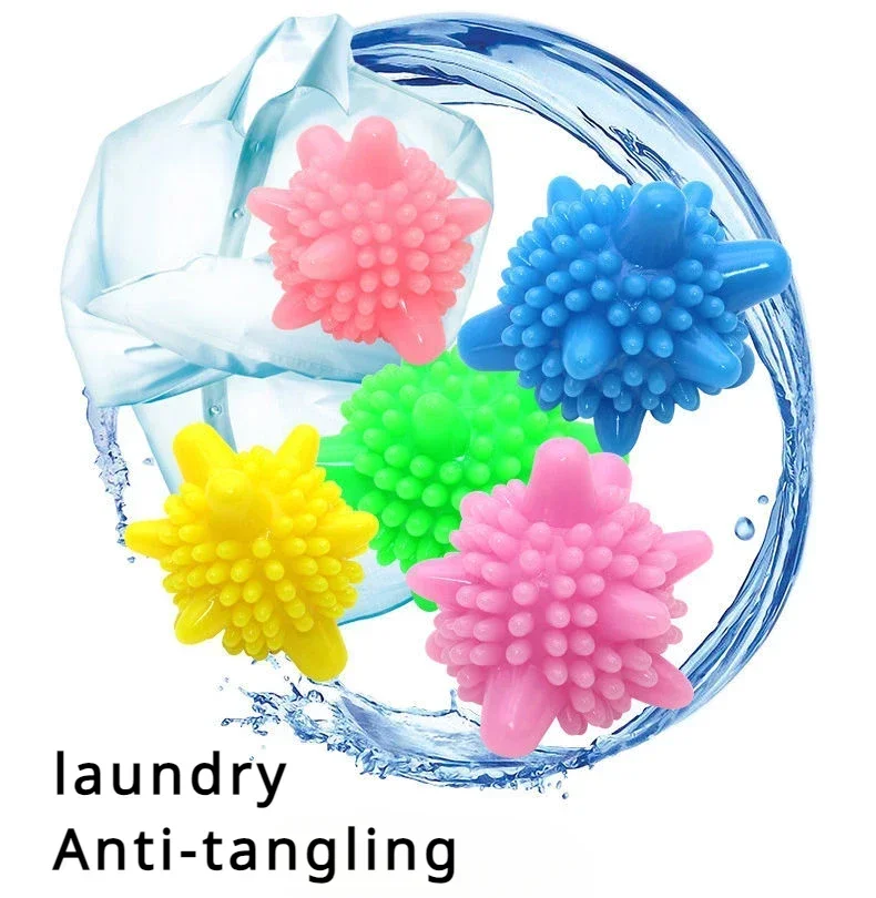 Reusable Laundry Downy Balls Fabric Softener Household Removes Lint Clothes Washing Personal Care Machine Starfish Shape Home