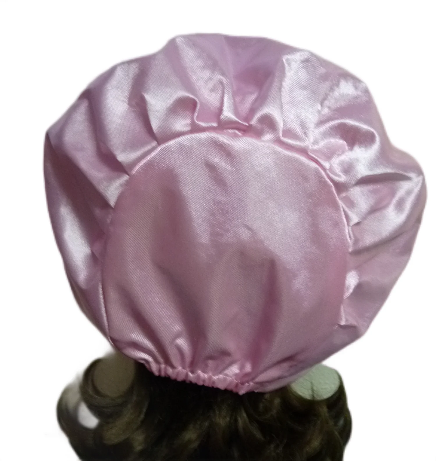 Französisch Maid Mädchen Rosa Satin Kopfschmuck Spitze Spitze Rolle-spielen Sissy Kopfschmuck Benutzerdefinierte Multi-farbe