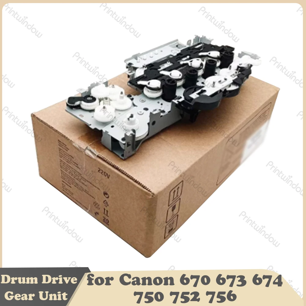 Original Used Drum Drive Gear Unit for Canon 670 673 674 750 752 756 Transmission Unit