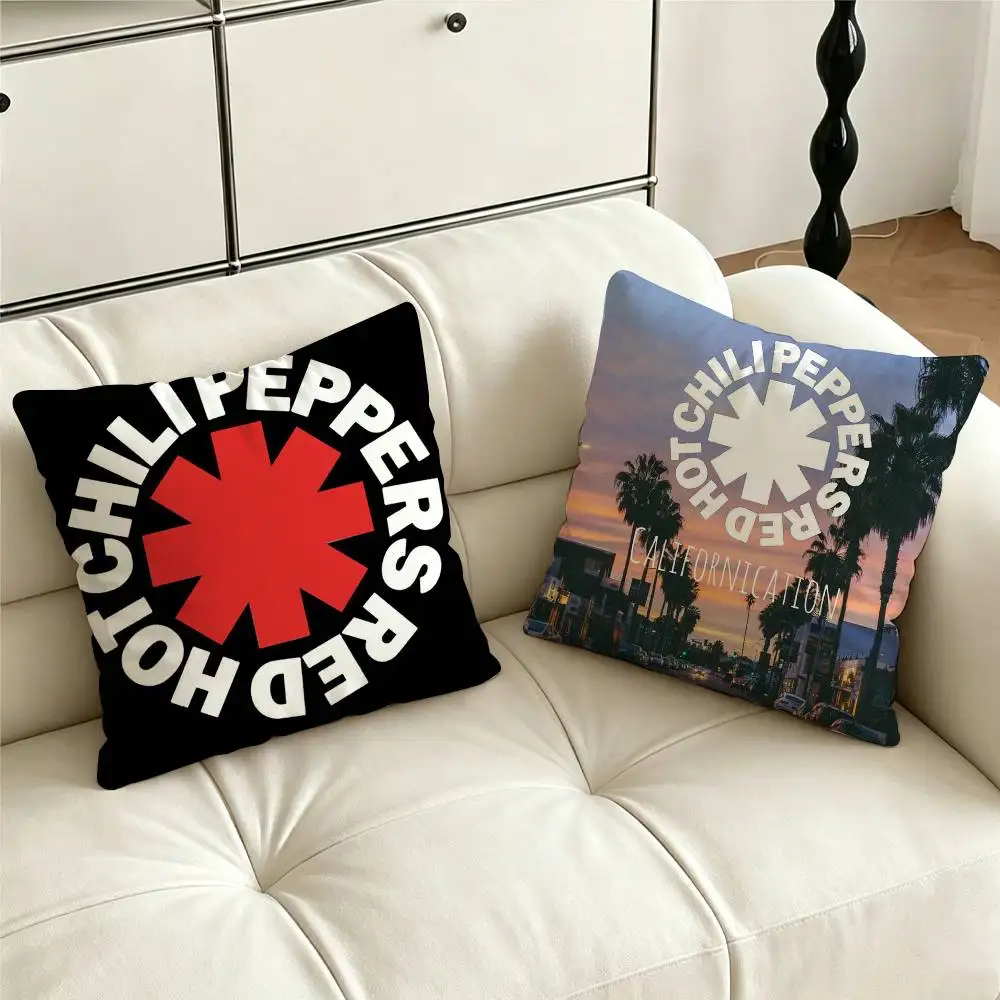 Red Hot Chili Peppers Pillow Case Cushion Cover Throw Pillow Case For Car Sofa