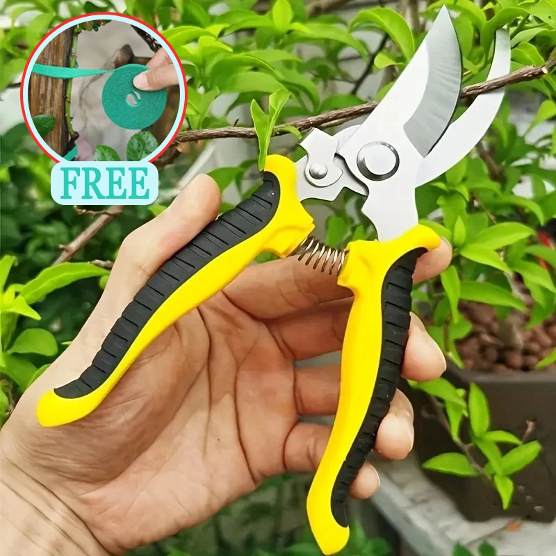 Multifunctional stainless steel pruning shears Precise pruning flowers / bonsai Gardening essential efficient pruning tools
