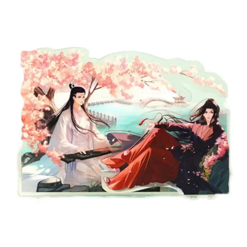 

Оригинальный двухслойный держатель для телефона Chen Qing Ling в стиле Пиатес, лимитированная серия к дню рождения Вэй Усяня, украшения Луо Инбинь Фэнь