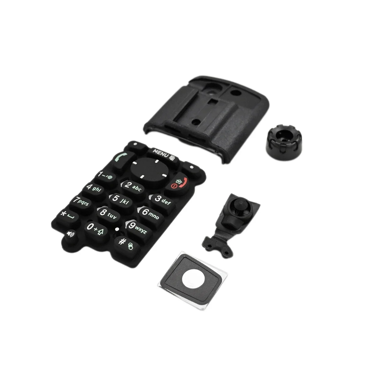 MTP-850 Radio Front Shell Housing Case Back Clip Dust Cover Rubber Keyboard Knob For motorola MTP850 MTP850s HAM  Parts