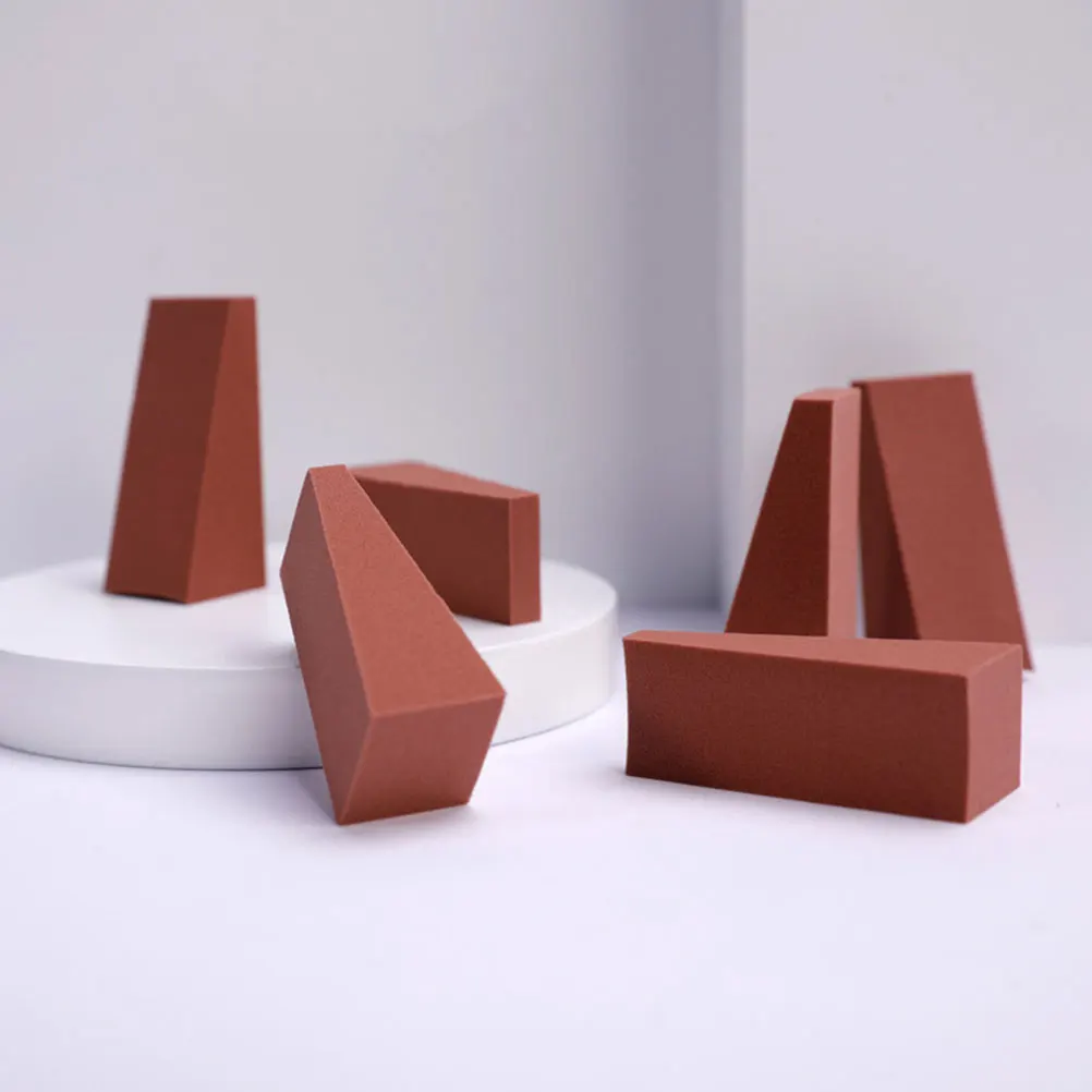 

50pcs Makeup Sponges Beauty Triangular Sponge Applicators Foundation Wedges Skin-Friendly Wet Dry Dual-Use