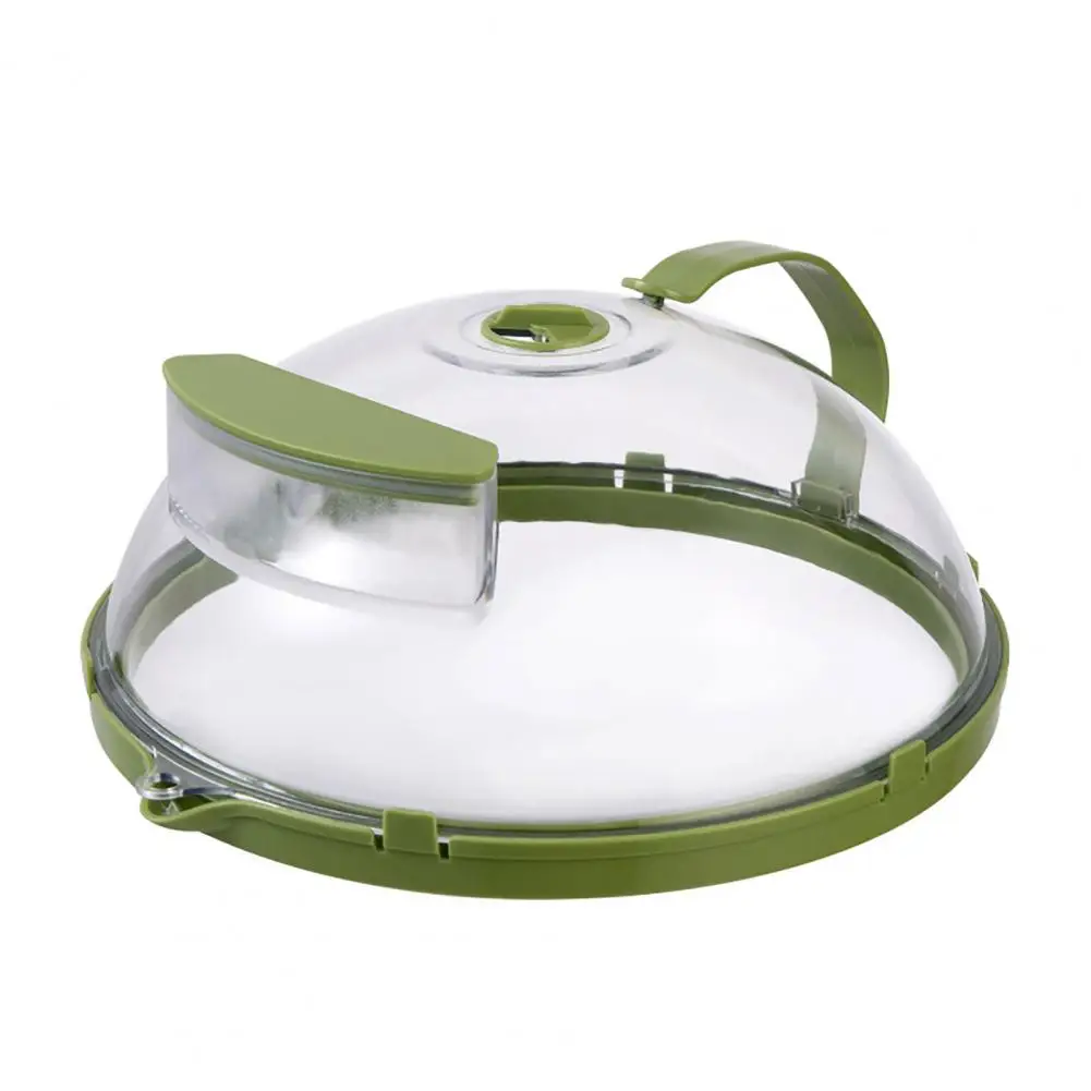 

Microwave Splatter Cover with Snap-On Rim Heat-Resistant Freshness Retention Cover Dishwasher Safe Kitchen Accessory