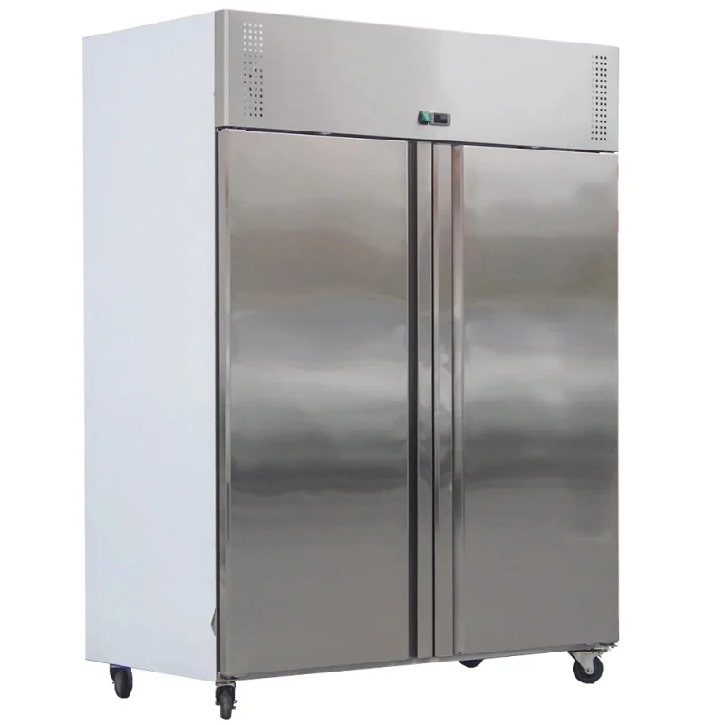 

Профессиональное холодильное оборудование для коммерческих кухонь: двухдверный холодильник