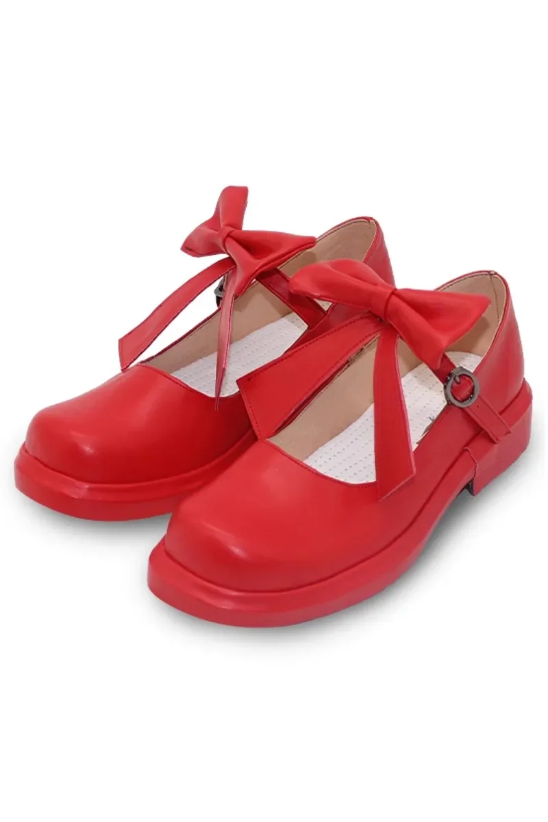 Anime Cardcaptor Sakura Sakura Kinomoto Cosplay Shoes Lolita Shoes Sakura-chan Role Play Uniform Halloween Carnival Party Outfit