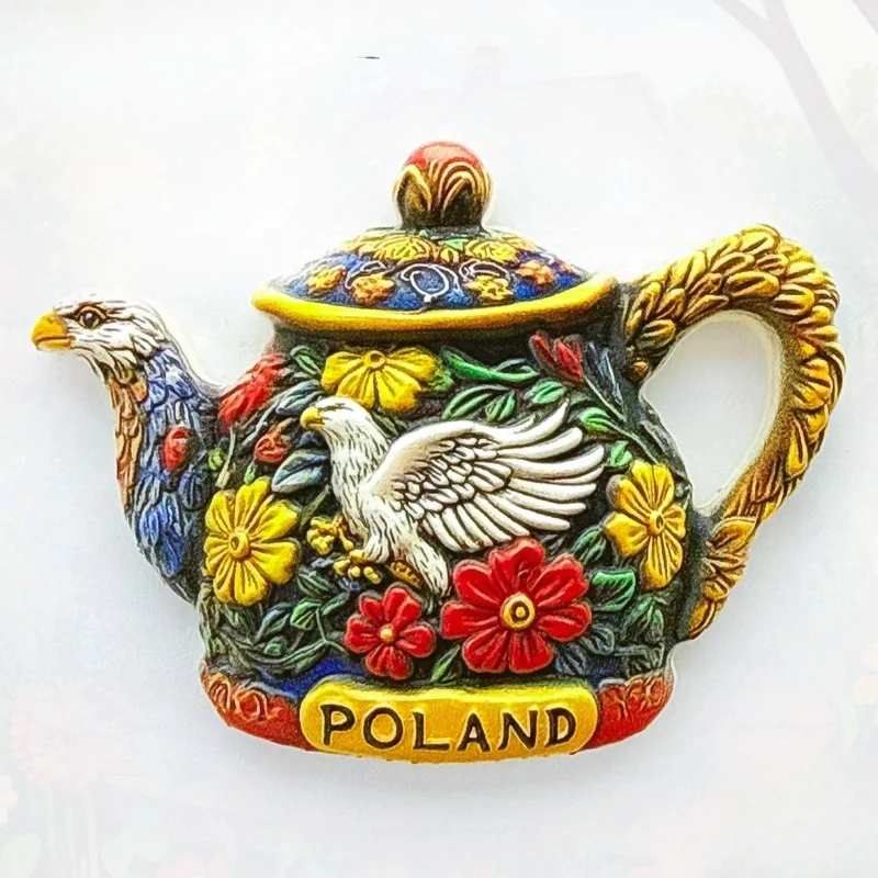 Poland Fridge Stickers Kraków Travel Souvenirs Sopot Warsaw Wrocław Fridge Magnets  Birthday Gifts Home Decoration