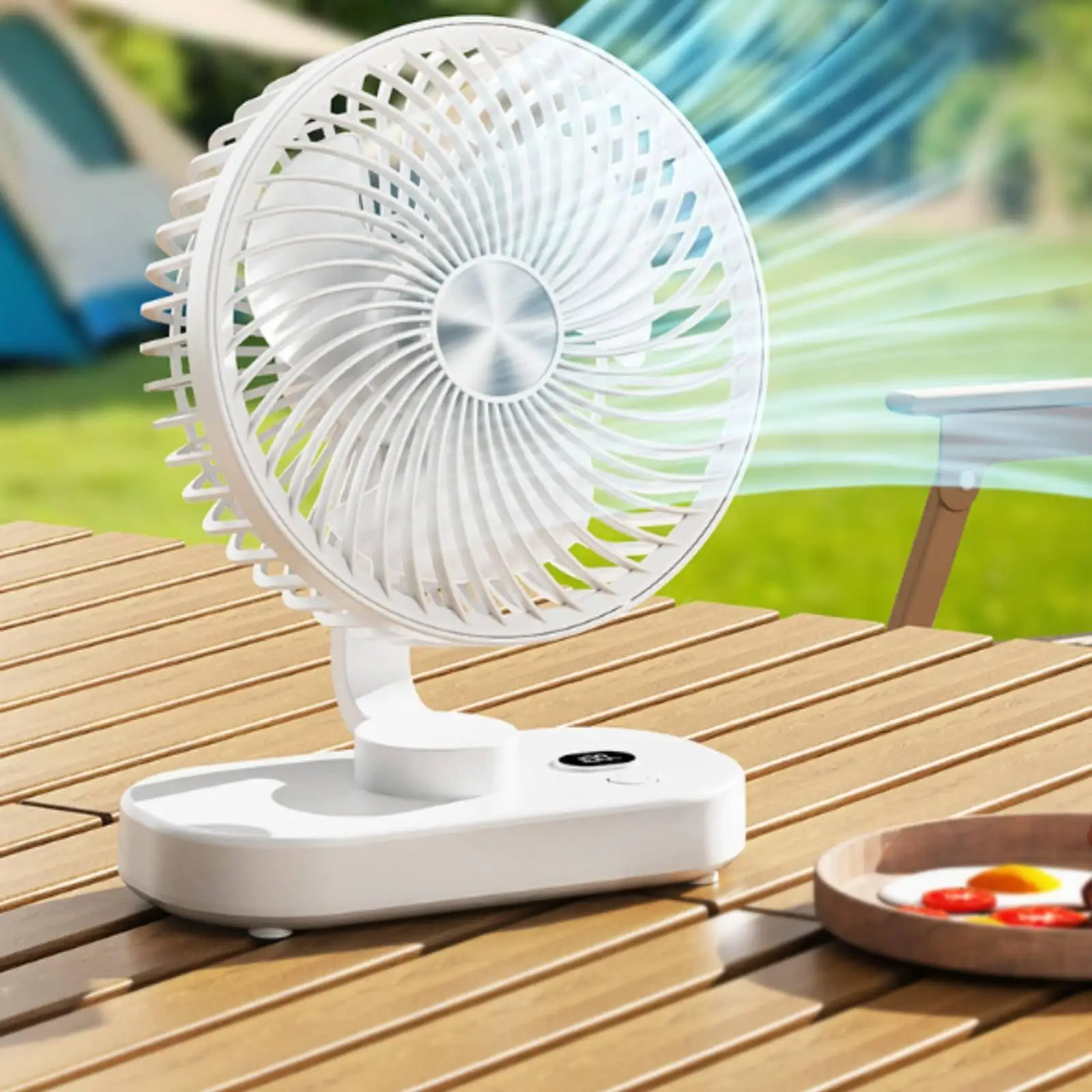 Usb Desk Fan Portable Air Conditioner Cooling Appliance Powerful Desktop Fan for Office Bedroom Dorm