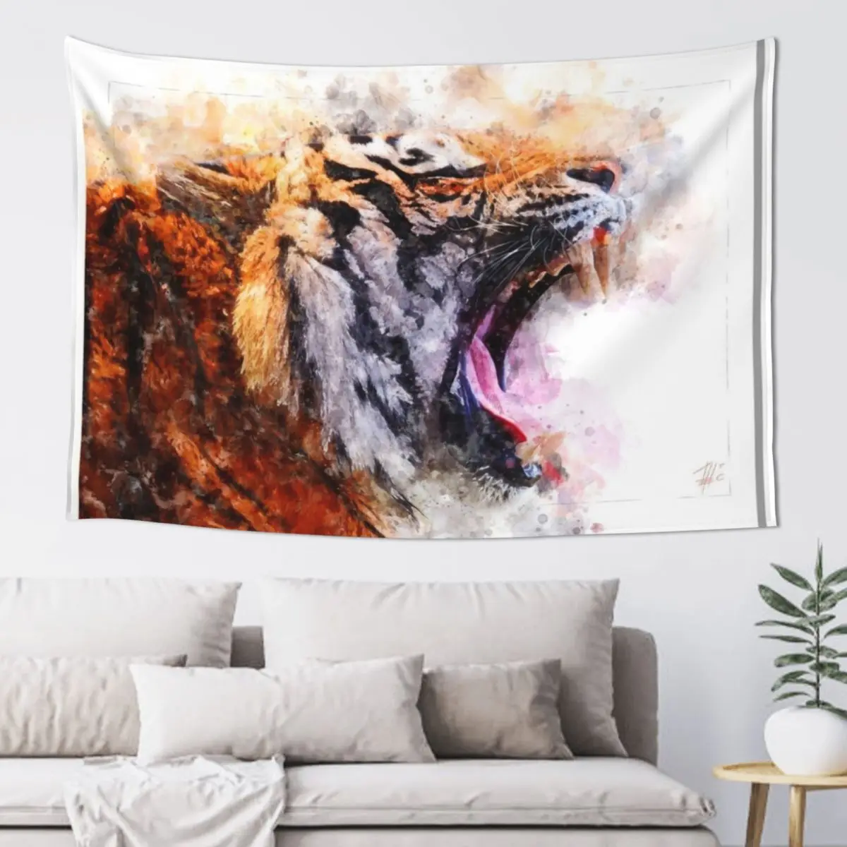 

Tiger Tapestry Decor For Bedroom Home Decorations Wallpaper Room Decor For Girls Tapestry