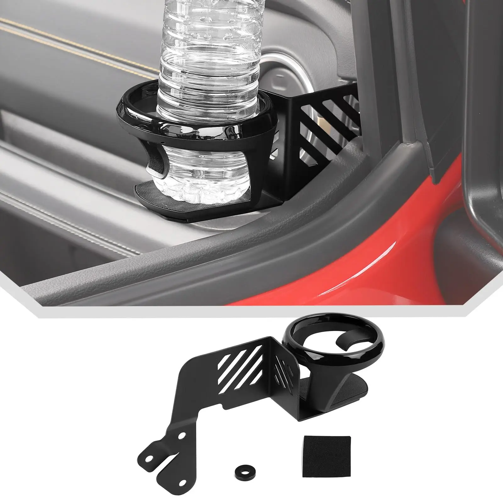 

Front Door Cup Holder For Jeep JL JLU Gladiator JT 2018-2025 Passenger Side
