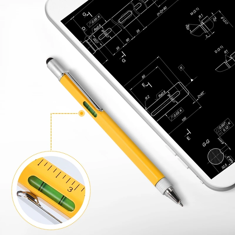 男性用マルチツールペン、stocking stuffers、クールガジェット、お父さんのためのユニークなクリスマスギフト、6 in1