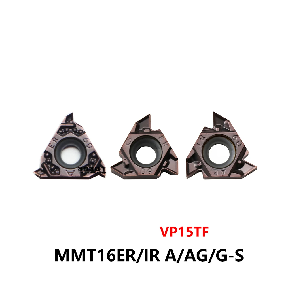 MMT16ERA55 MMT16ERA60 MMT16ERAG60 S VP15TF Original Carbide Inserts CNC MMT 16ER Tools MMT16ER MMT16IR A55 A60 AG55 AG60 G55 G60