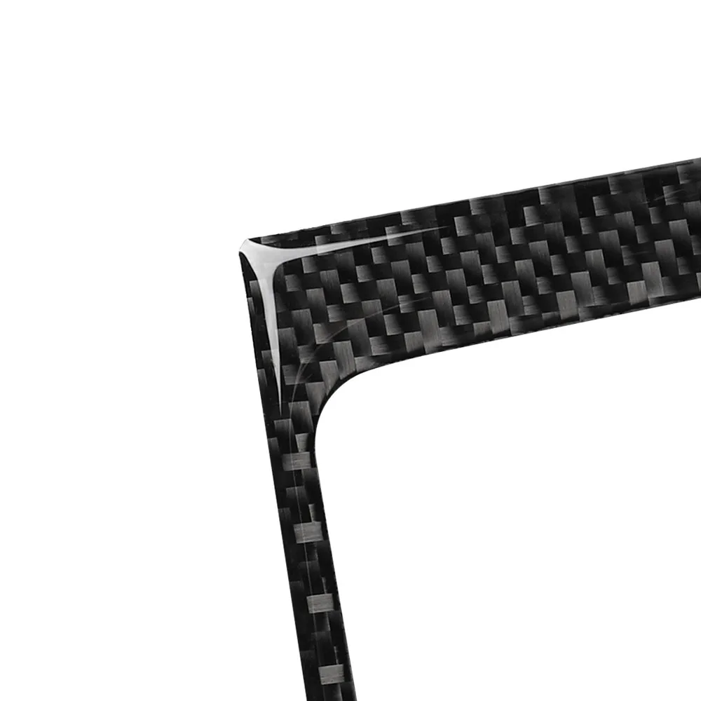 لأودي A3 8 فولت 2014-19 سيارة مركز وحدة التحكم مسند الذراع صندوق زخارف اللوحات ألياف الكربون الايبوكسي ملصق اكسسوارات السيارات الداخلية