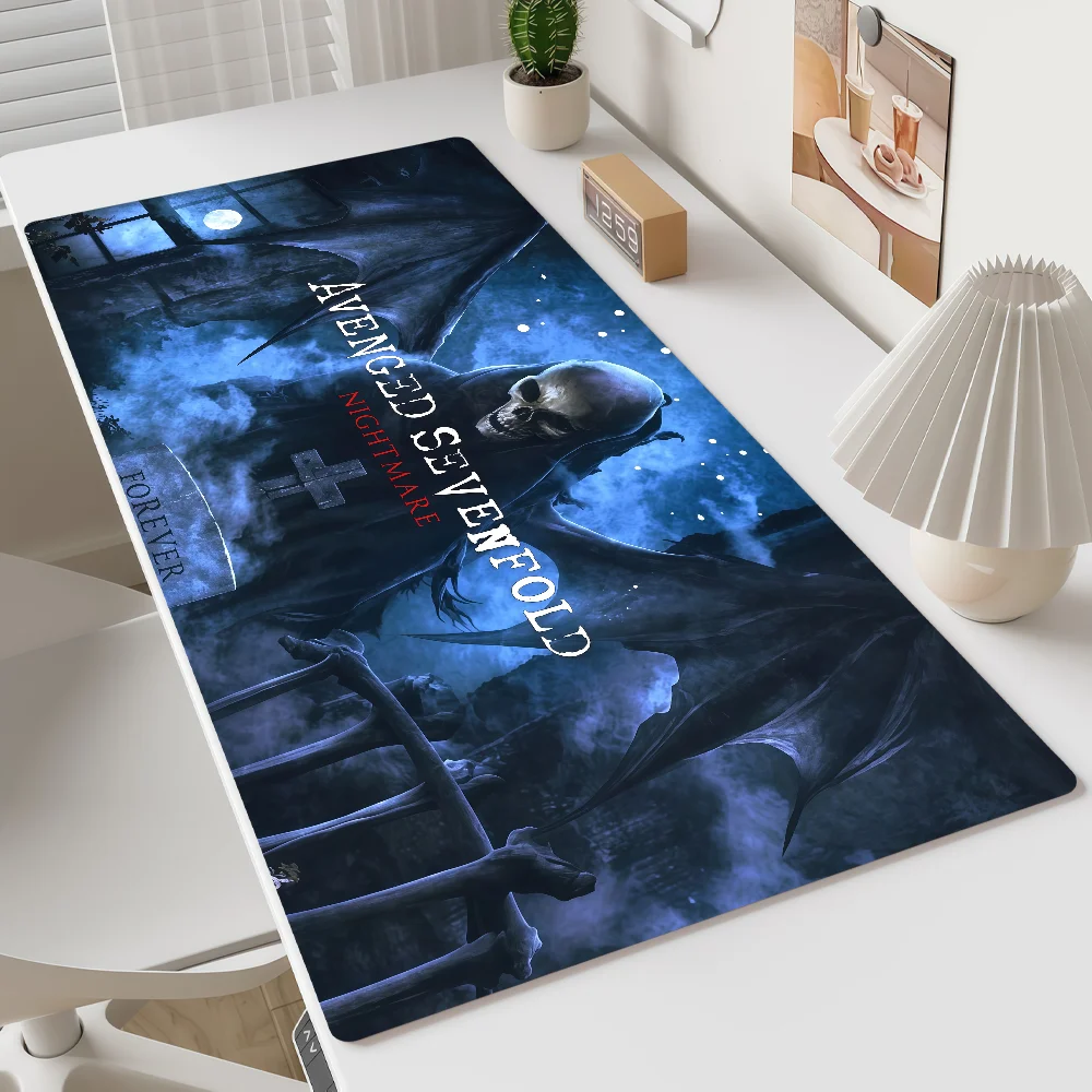 Mouse Metal Pad Non-slip Lockedge Office Band Student Heavy A-Avenged Gaming Thickened Large Writing Cushion Sevenfold MousePad