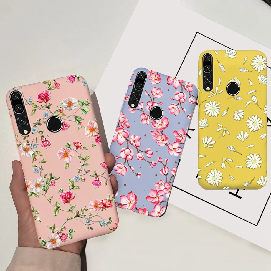For Huawei Y9 Prime 2019 Case Honor 9x Premium STK-LX1 Global Back Cover Cartoon Cases For Child Shockproof Matte Candy Coque