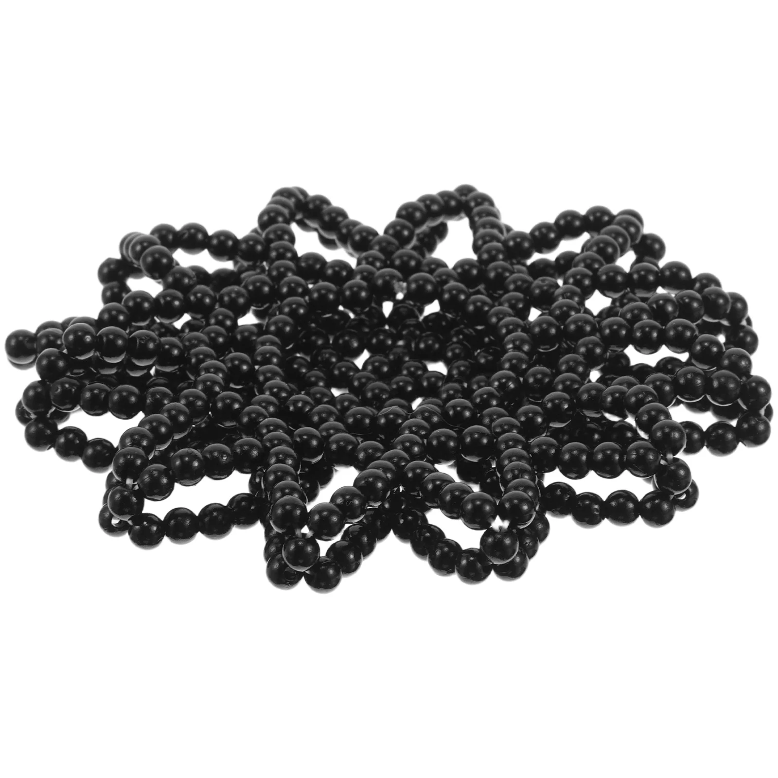 صانع كعكة الشعر الكروشيه المرن باللؤلؤ للرقص سنود، حامل كعكة الشعر القابل لإعادة الاستخدام، إكسسوارات الباليه النسائية #2