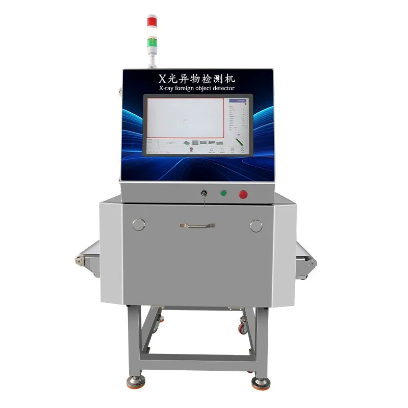 Food X-ray foreign body detection, biscuits, pastries, snacks, aluminum foil packaging, ceramic stainless steel X-ray detectors