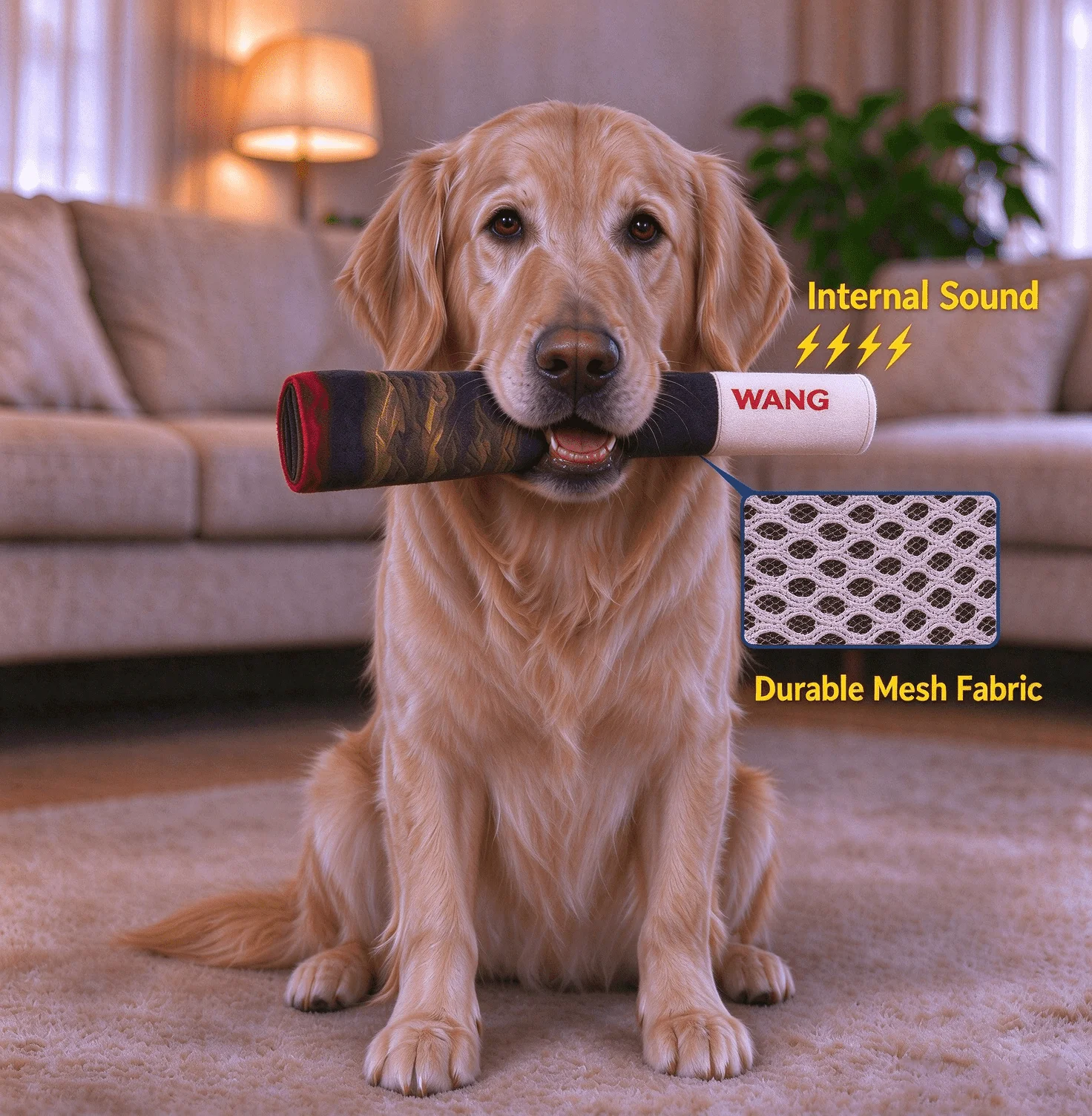 Squeaky Funny Plush Dog Toy Simulated Cigar Shape Interactive Chew Toy For Small And Medium Dogs Puppy Pet Play Funny Photo Prop