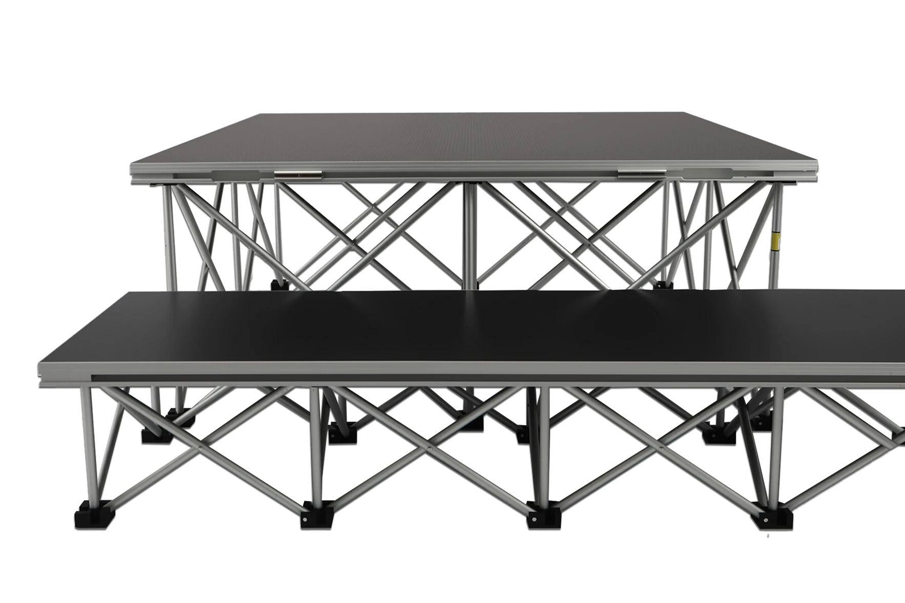 Portable Riser Stage Spider Leg 4*4ft Panels Easy Set Up Light Weight Wholesales For Event And Proformance