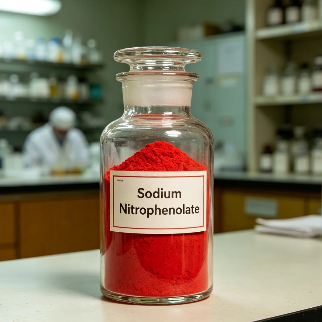 98% Sodium Nitrophenolate Plant Growth Regulator Water Soluble Foliar Fertilizer For Crop Growth Promoting